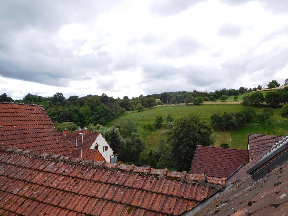 Inn Landgasthof "Zur Gemutlichkeit" Mombris Buitenkant foto